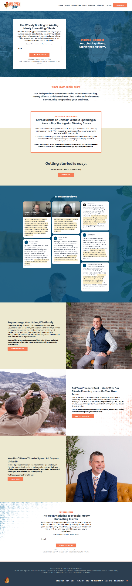 Med Spa website design preview