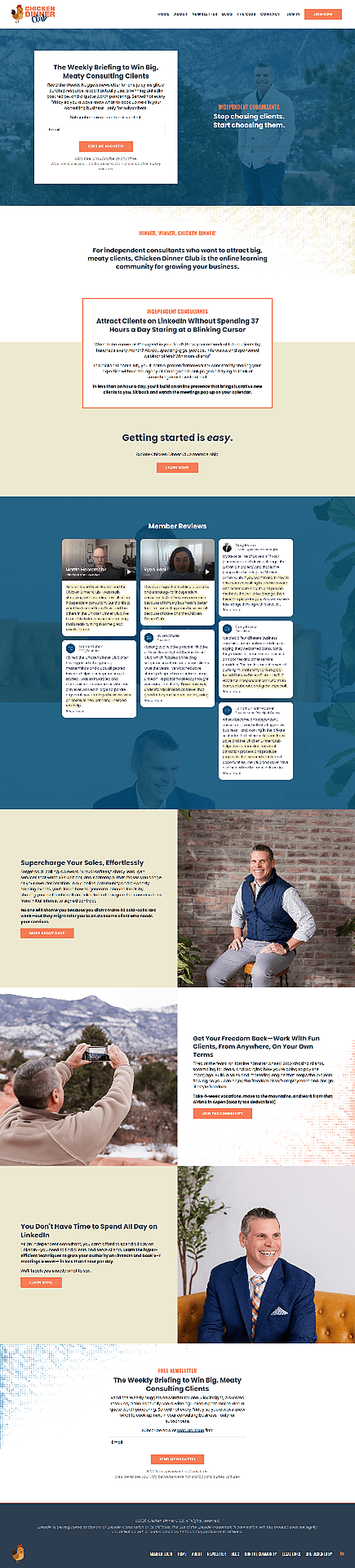 Med Spa website design preview